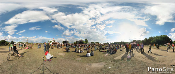 Festival area